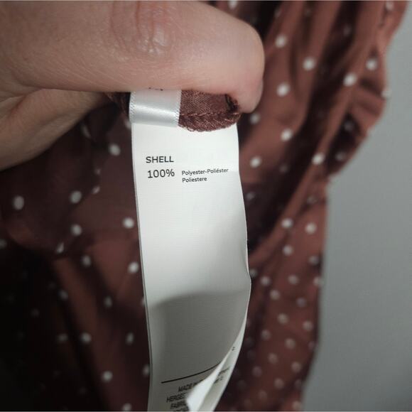 Cupshe polka dot ruched midi dress - Picture 5 of 10